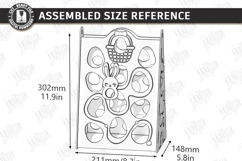 Kids Wooden Balance Toy Laser Cut | Interactive Games SVG Product Image 3