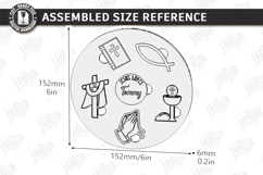 He Is Risen Puzzle Laser Cut | Christian Easter Story | CNC Product Image 2