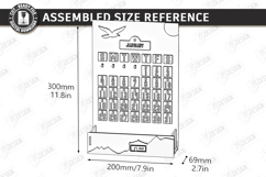 Magnet Perpetual Fridge Calendar Laser Cut Bundle | CNC File Product Image 14