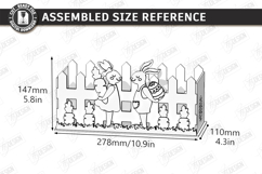 Easter Decor Laser Cut | Spring Floral Box | Easter Basket Product Image 2