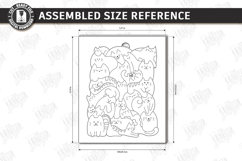Cats Puzzle Game Laser Cut | Montessori Toy | Kids Laser Product Image 2