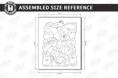 Cats Puzzle Game Laser Cut | Montessori Toy | Kids Laser Product Image 2