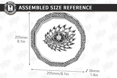 Dice Tray Laser Cut Bundle | Fantasy Design |RPG Accessories Product Image 8