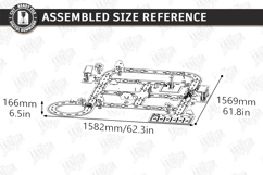 Wooden Road Track Puzzle laser Cut | Toy City Set SVG Product Image 8
