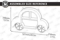 Modern Wall Shelf Laser Cut | Home Décor | Functional Art Product Image 2