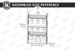 Dollhouse Shef Laser Cut | Kids Laser | Nursery SVG | House Product Image 2
