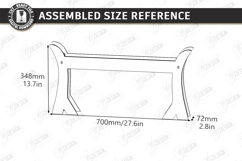 Wooden Slipper Stand Laser Cut | Guest Shoe Rack SVG | CNC Product Image 2