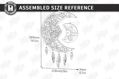 Dream Catcher Laser Cut | Boho Wall Hanging | Garden Decor Product Image 2