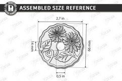 Drink Lid Toppers Laser Cut Bundle | Acrylic Tumbler Tag SVG Product Image 24