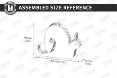 Animal Phone Stand Laser Cut | Multilayer Phone Holder SVG Product Image 3