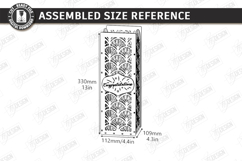 Wine Bottle Gift Box Laser Cut | Wine Bottle Holder SVG |CNC Product Image 2