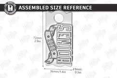 Graduation Stanley Topper Laser Cut Bundle | Class of 2026 Product Image 2