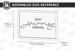 Motivational Wall Signs Laser Cut Bundle | Home Decor | CNC Product Image 12