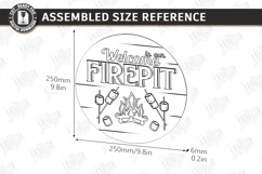 S’mores Station Signs Laser Cut Bundle|Outdoor Décor|Rustic Product Image 2