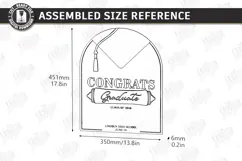 Graduation Welcome Sign Laser Cut | Graduation Party Laser Product Image 2