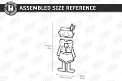 Clothespin Puppets Laser Cut | Moving Mouth DIY Toy Designs Product Image 2