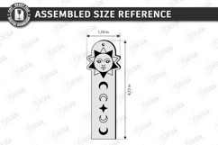 Mystic Wooden Bookmark Laser Cut Bundle | Witchy Designs SVG Product Image 17