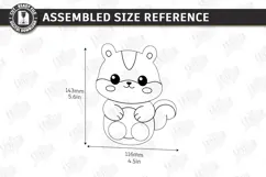 Finger Puppet Laser Cut|Animal Puppet|Kids Toy|Cartoon Style Product Image 2
