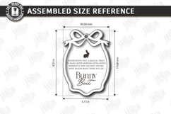Easter Bunny Bait Tags Laser Cut Bundle | Easter Basket Tags Product Image 12