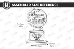 Personalized Kids Graduation Award Laser Cut | Grad 2026 SVG Product Image 2