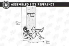 Funny Legs Bookmark Laser Cut | Detective Bookmarks Laser Product Image 2