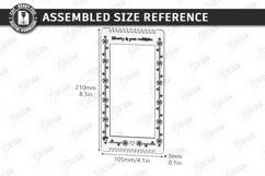 Bracelet and Bookmark Weaving Loom Laser Cut | Crafting SVG Product Image 6