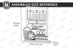 Movie Trackers Laser Cut Bundle | Movies Watched Counter SVG Product Image 12