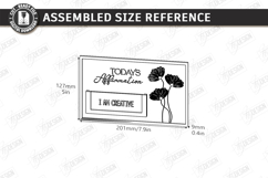 Interchangeable Affirmation Sign Laser Cut Bundle|Wall Decor Product Image 12