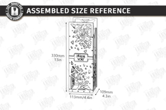 Wine Bottle Gift Boxes Laser Cut Bundle | Wine Bottle Holder Product Image 2