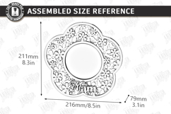 Mother's Day Photo Frames Laser Cut | Floral Picture Frames Product Image 25