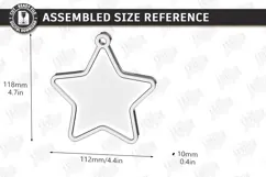 Personalized Christmas Family Ornament Laser Cut | Wreath Product Image 2