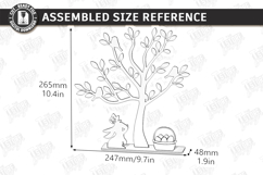 Easter Tree Laser Cut Bundle | Easter Table Decor | Spring Product Image 2