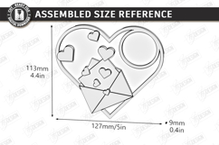 Heart Tea Light Candle Holder Laser Cut | Valentines Day SVG Product Image 2