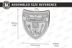 Bottle Opener Keychain Laser Cut Bundle | Father's Day Gift Product Image 16