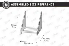 Memory Shelf Photo Holder Laser Cut | Photo Display Stand Product Image 2