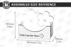 Mother's Day Flower Holders Laser Cut Bundle | Gift Baskets Product Image 12