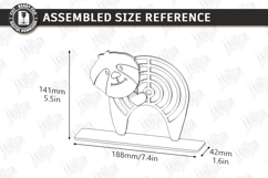 Yarn Wrapped Animals Laser Cut | Yarn Craft | Sensory Toys Product Image 2