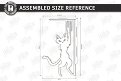 Halloween Door Corner Decor Laser Cut | Door Sign | Cat SVG Product Image 2