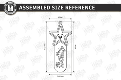 Backpack Tag Laser Cut | Keychains SVG | Name Tag | Bag Tag Product Image 2