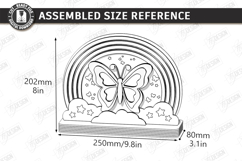 Kids Night Light Stand Laser Cut | 3D Bedroom Table Lamp SVG Product Image 2