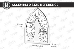 Easter Night Light Laser Cut Bundle| Religious LED Light SVG Product Image 12