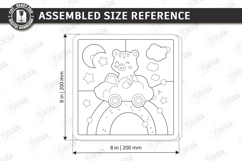 Kids Puzzles Laser Cut Bundle | Kids Laser | Montessori Toys Product Image 2