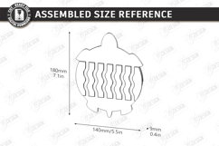 Cable Organizer Laser Cut|Desk Cord Holder|Office Design SVG Product Image 2