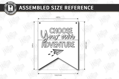 Nursery Wall Banner Laser Cut | Kids Room Sign | Wall Art Product Image 2