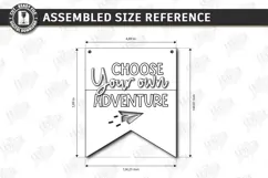 Nursery Wall Banner Laser Cut | Kids Room Sign | Wall Art Product Image 2