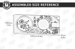 Whiskey and Cigar Holder Laser Cut Bundle | Serving Tray SVG Product Image 13