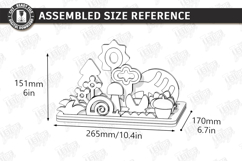 Modular Wooden Block Laser Cut Bundle | Toys and Games | CNC Product Image 12