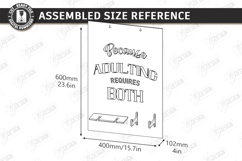 Mug and Wine Glass Holders Laser Cut Bundle | Wall Decor SVG Product Image 12