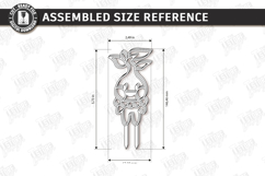 Decorative Plant Stakes Laser Cut | Garden Marker Laser |CNC Product Image 2