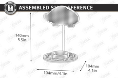 Sewing Pincushion Laser Cut | Needle Holder Stand | Hedgehog Product Image 2